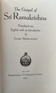 The Gospel of Sri Ramakrishna